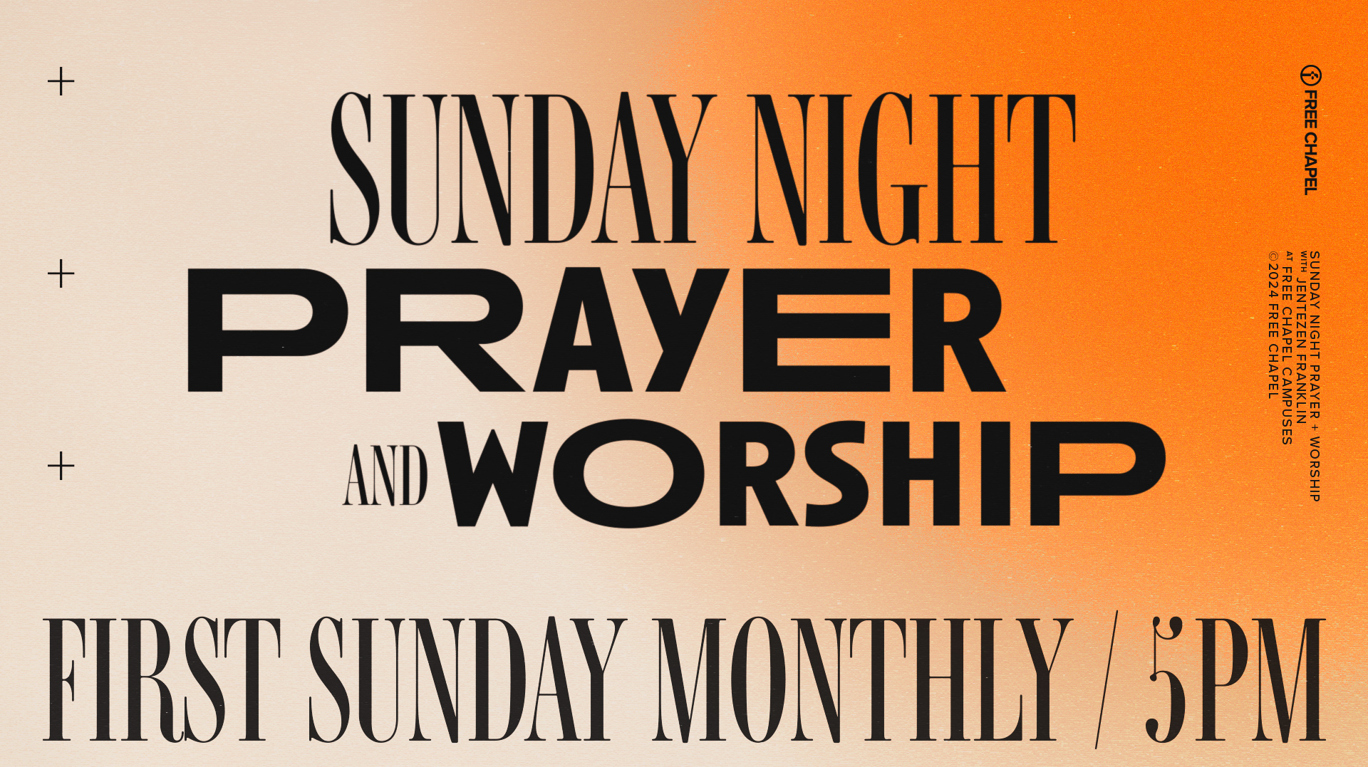 Prayer and Worship Night  at the Alpharetta campus