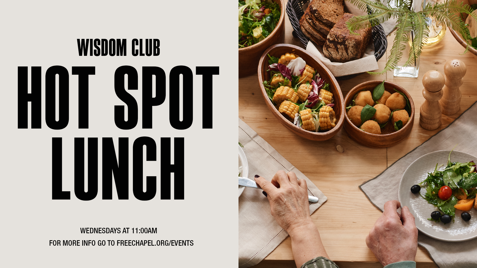 Wisdom Club: Hot Spot Lunch at the Gainesville campus