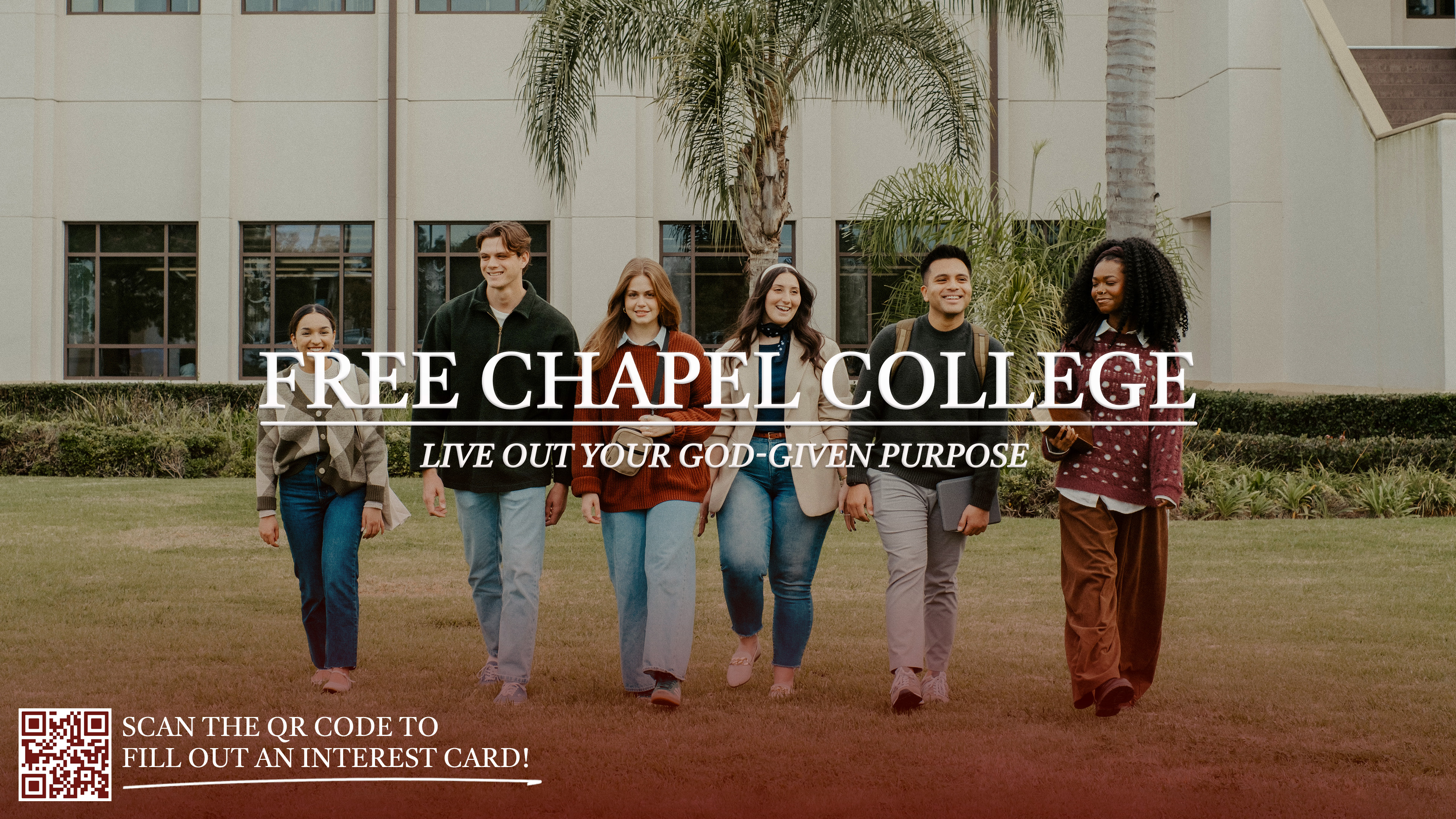 Free Chapel College: Fall 2024 Enrollment at the Orange County campus