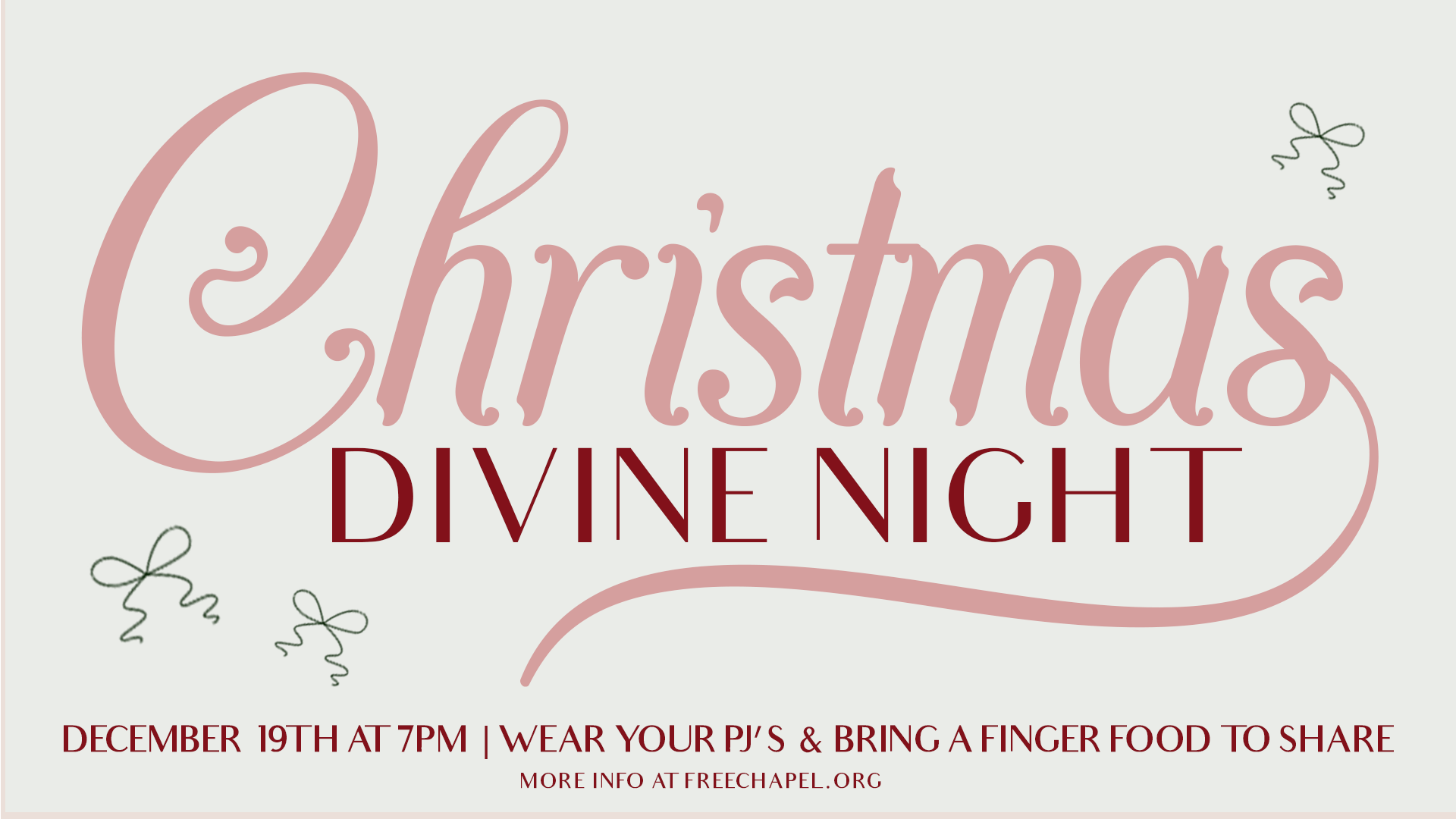 Christmas Divine Night  at the Cumming campus