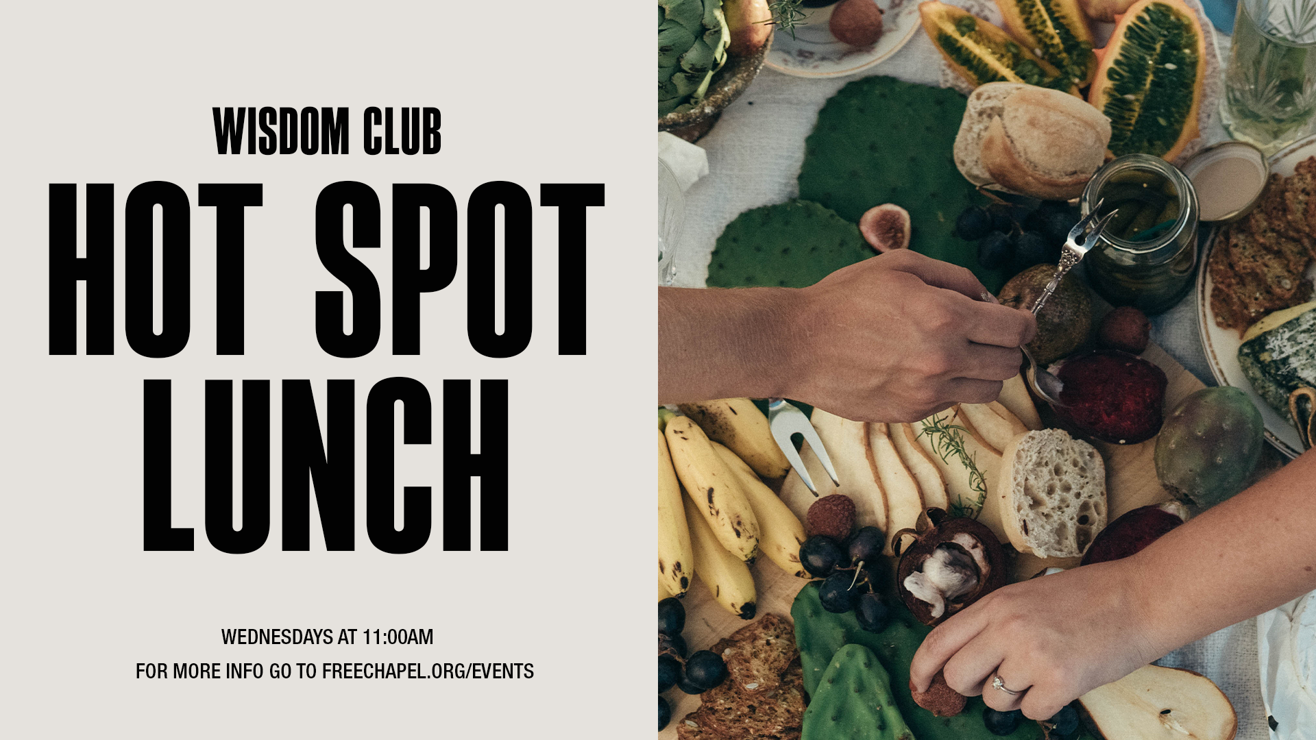 Wisdom Club: Hot Spot Lunch at the Gainesville campus