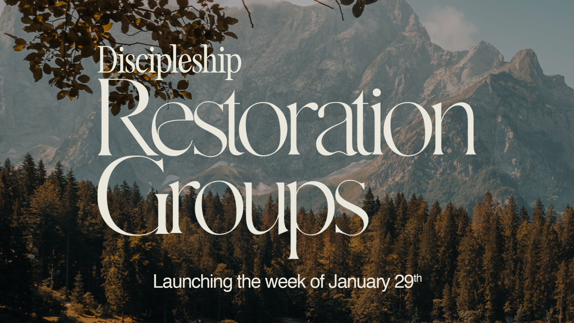 Restoration Groups at the Midtown campus