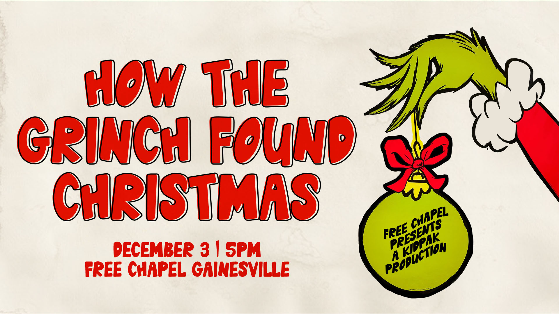 How the Grinch Found Christmas at the Midtown campus