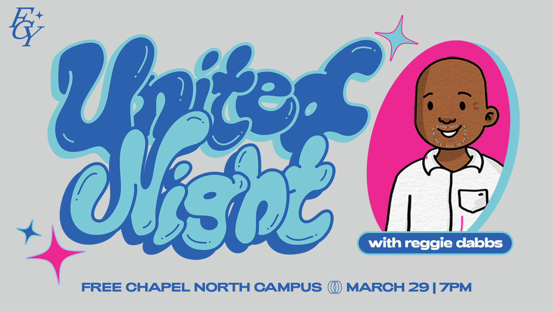 FCY United Night with Reggie Dabbs at the Midtown campus