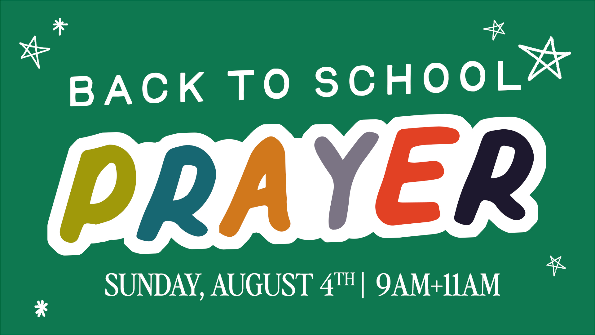 Back to School Prayer at the Gwinnett campus