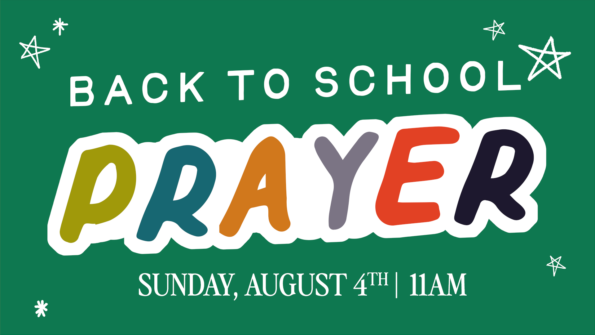 Back to School Prayer at the Spartanburg campus